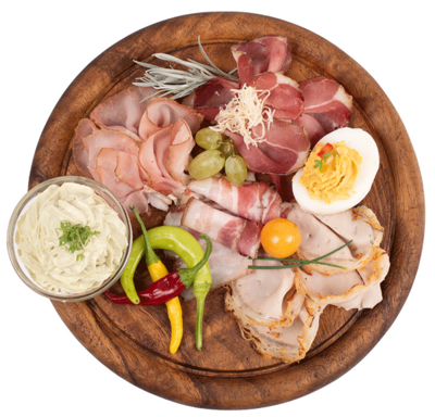 Jausenplatte von Angerer in Prambachkirchen Jausenplatte von Angerer in Prambachkirchen